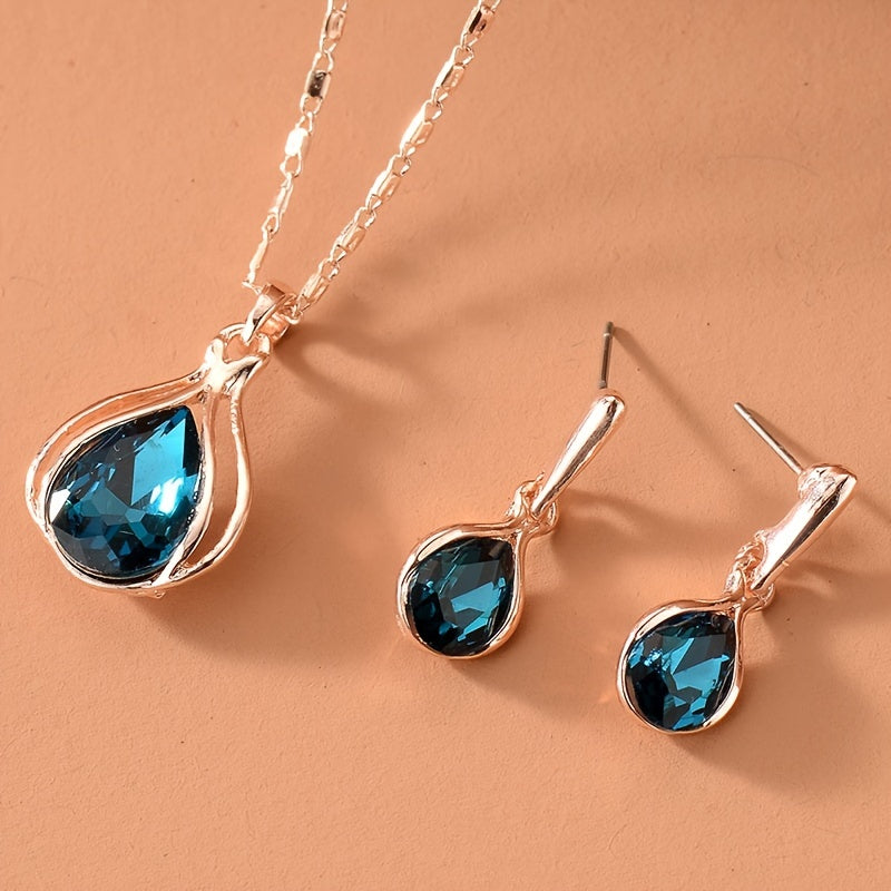 Elegance™ | Copper Jewelry Set, Refined Style