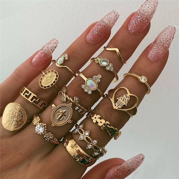 Premium Unique Pack of 8 to 12 Rings