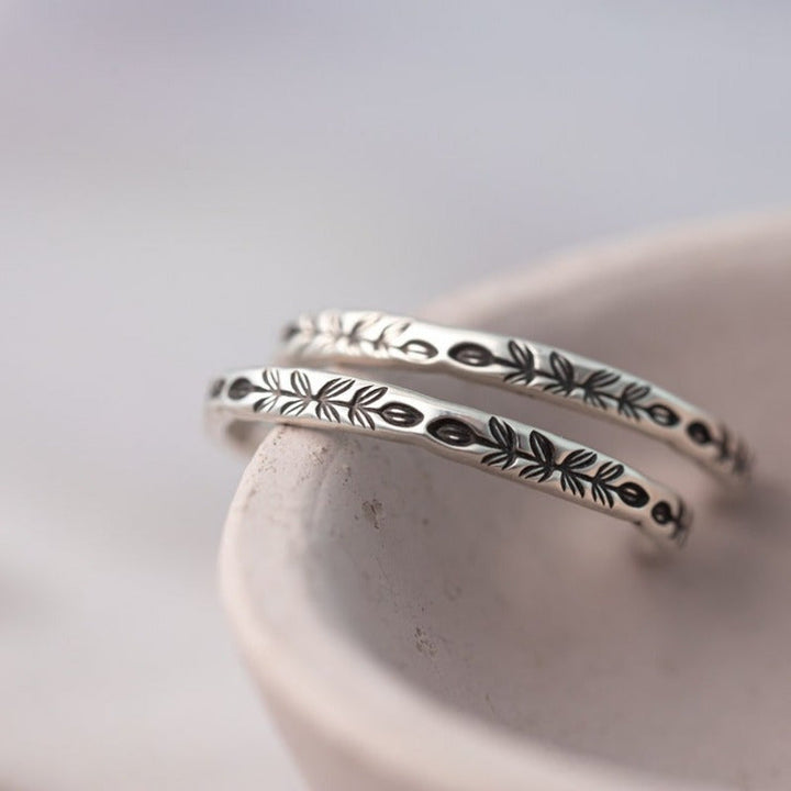 Belmont™ | Silver Hoop Earrings