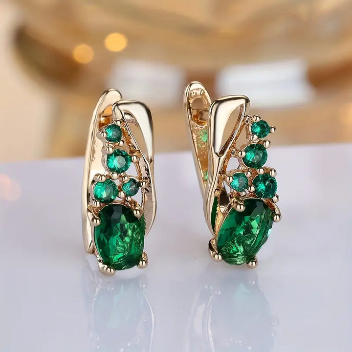 Moressin Earrings from Thessaly | Gold