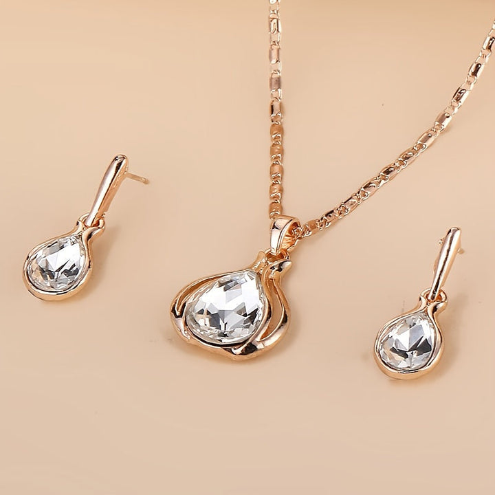 Elegance™ | Copper Jewelry Set, Refined Style