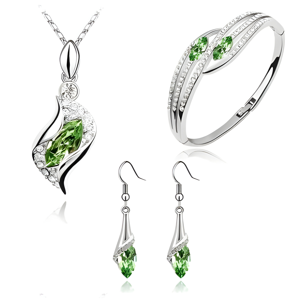 Angel's Glow™ | Crystal Jewelry Set