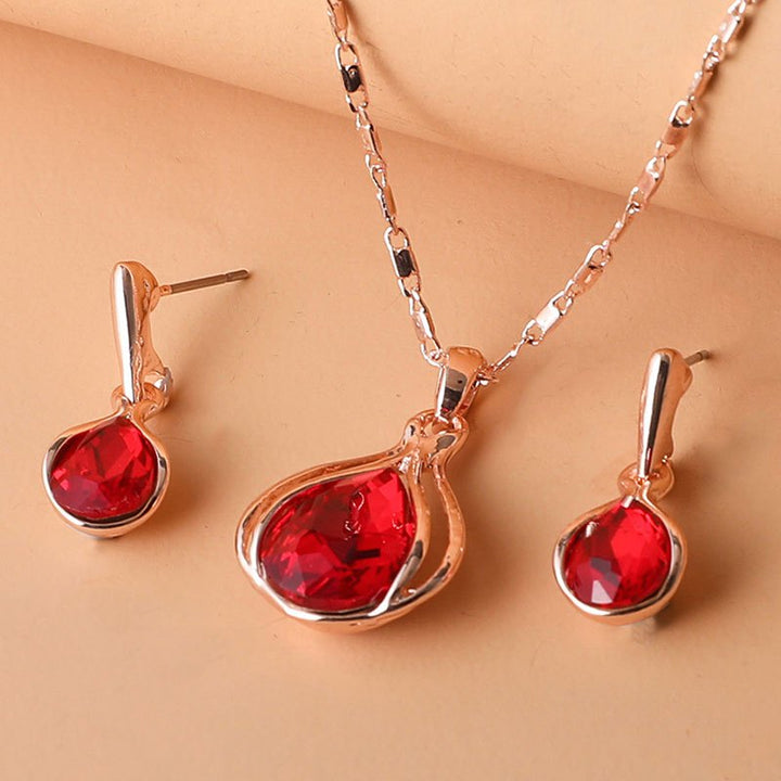 Elegance™ | Copper Jewelry Set, Refined Style