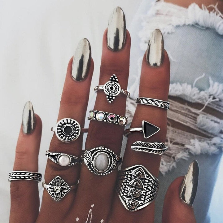 Premium Unique Pack of 8 to 12 Rings