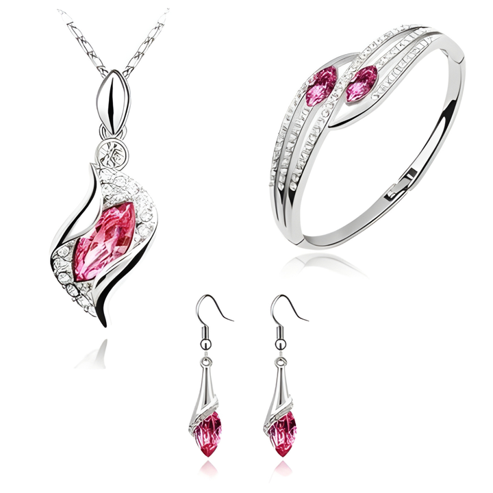 Angel's Glow™ | Crystal Jewelry Set