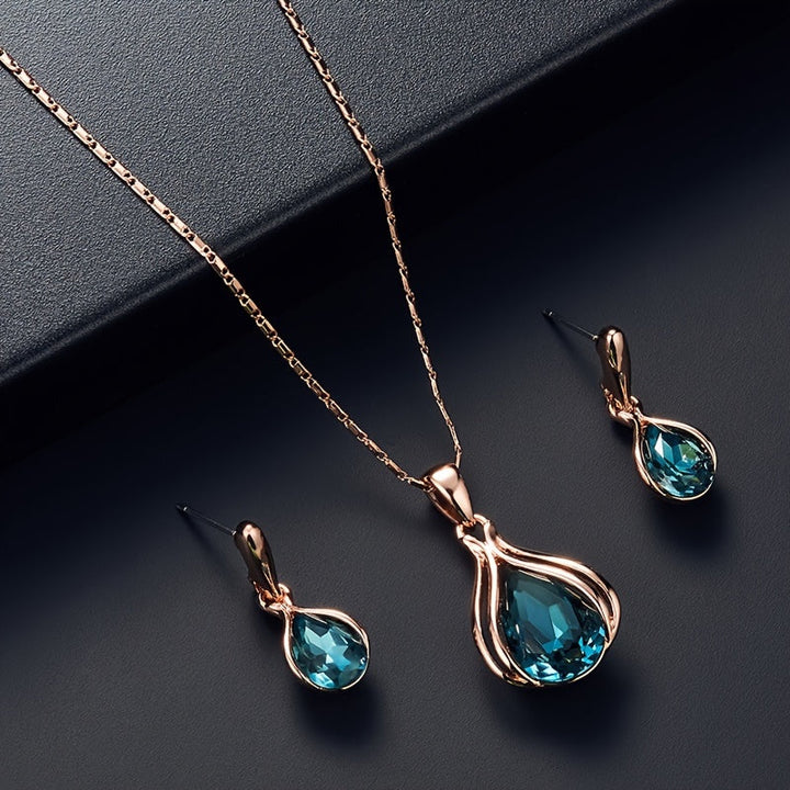 Elegance™ | Copper Jewelry Set, Refined Style