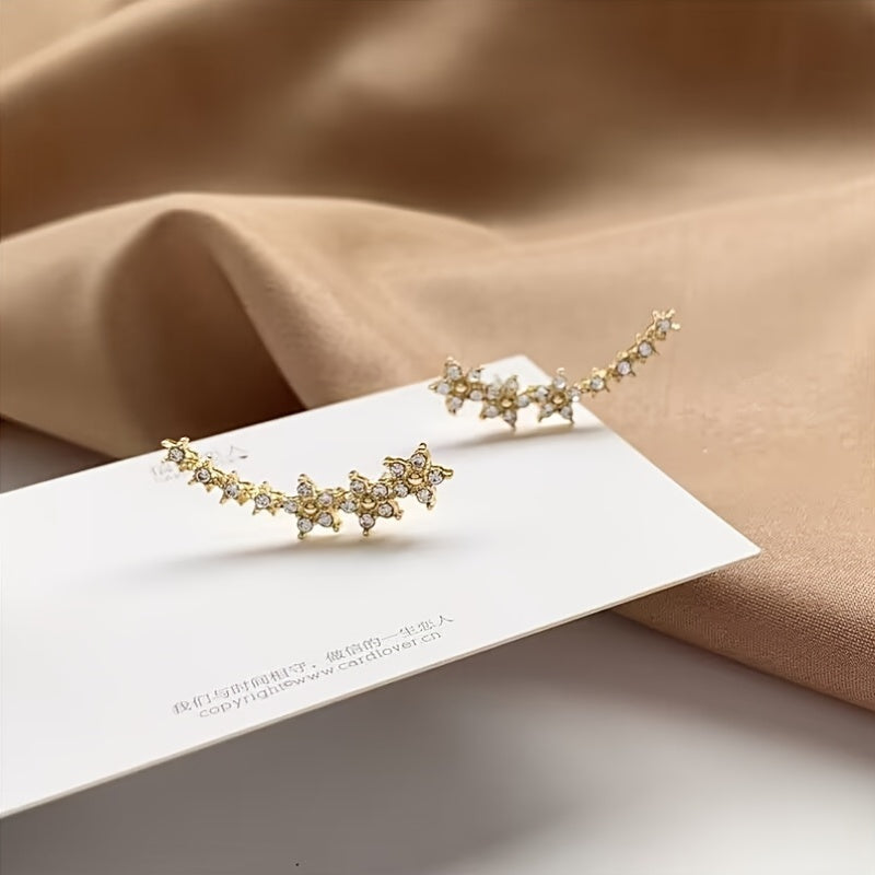 Floral Hoops™ | Timeless Elegance in Gold