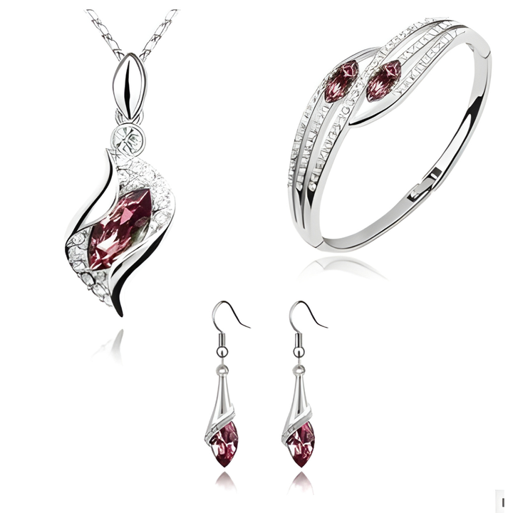 Angel's Glow™ | Crystal Jewelry Set