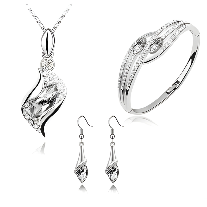 Angel's Glow™ | Crystal Jewelry Set