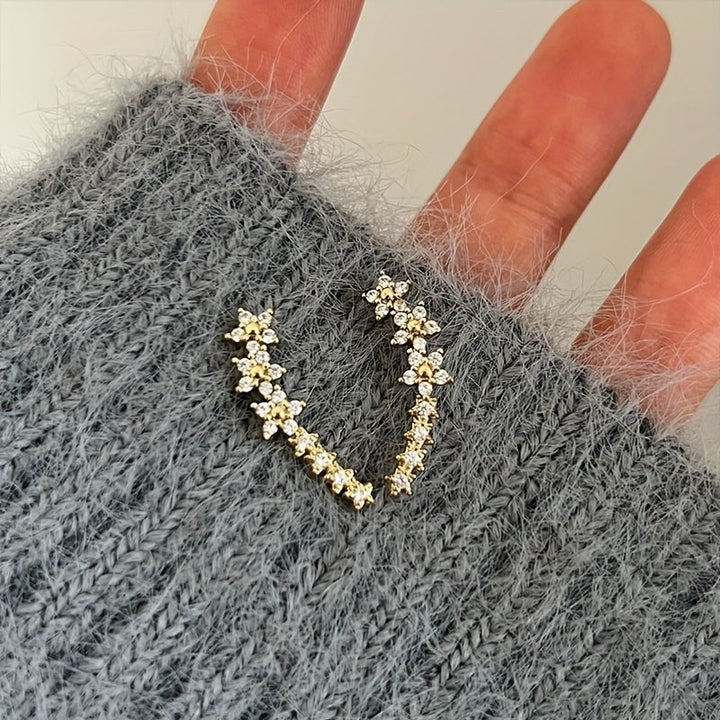 Floral Hoops™ | Timeless Elegance in Gold