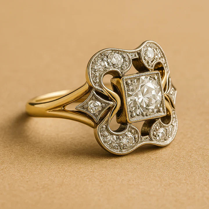 Vintage Zirconium Ring