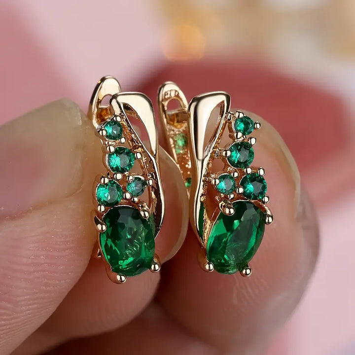 Moressin Earrings from Thessaly | Gold