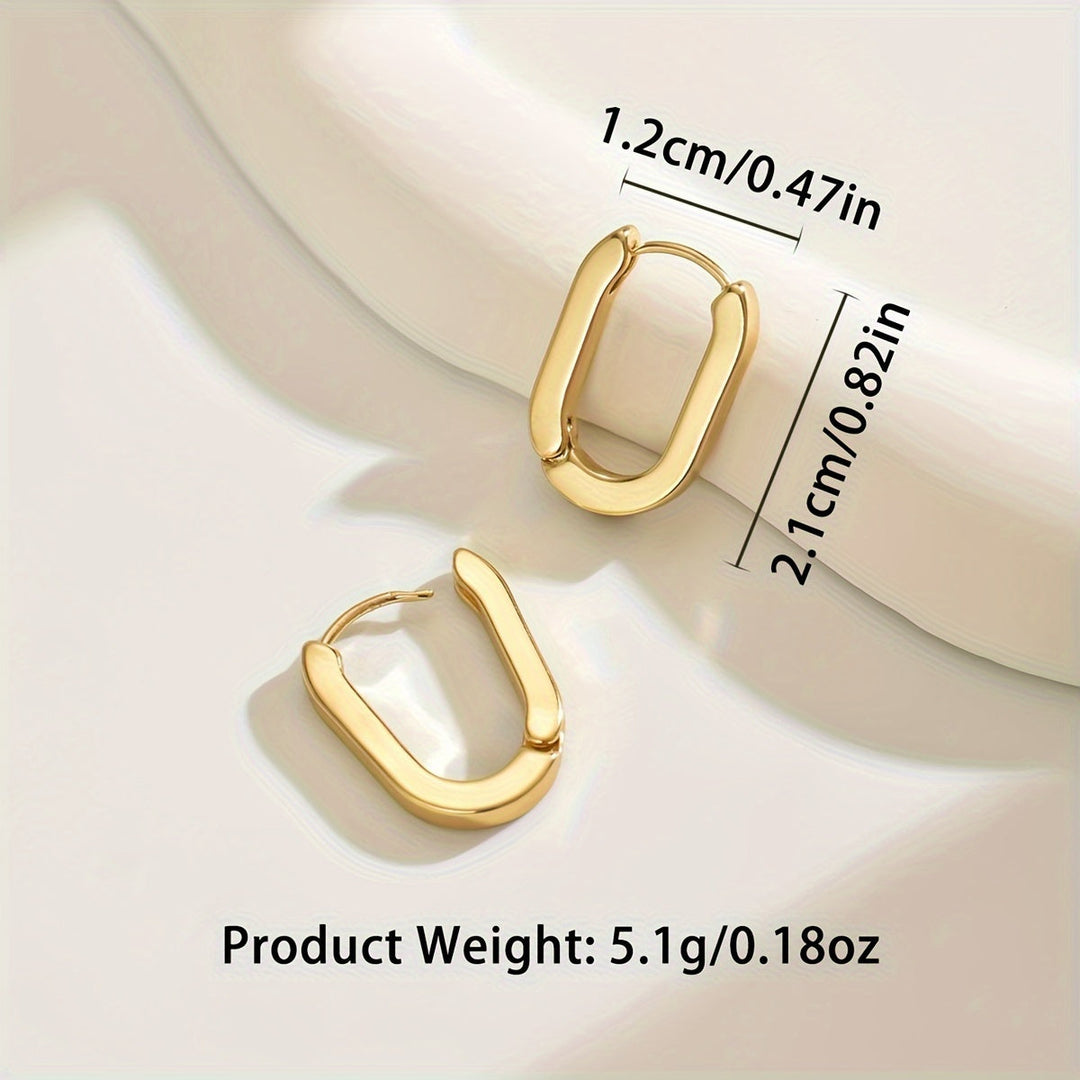 Elegant geometric earrings