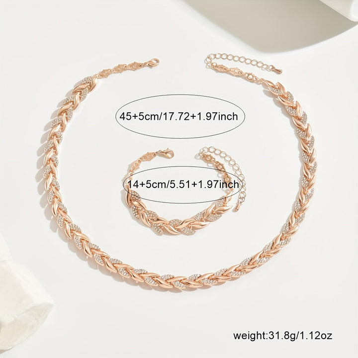 Fish Tail Set™ | Elegance in Glass and Refined Rhinestones