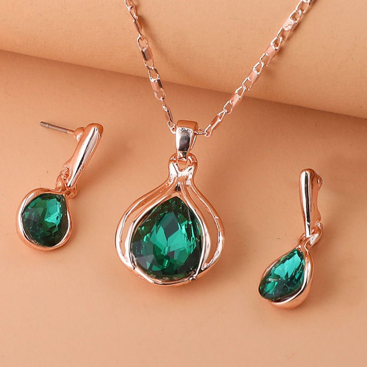 Elegance™ | Copper Jewelry Set, Refined Style