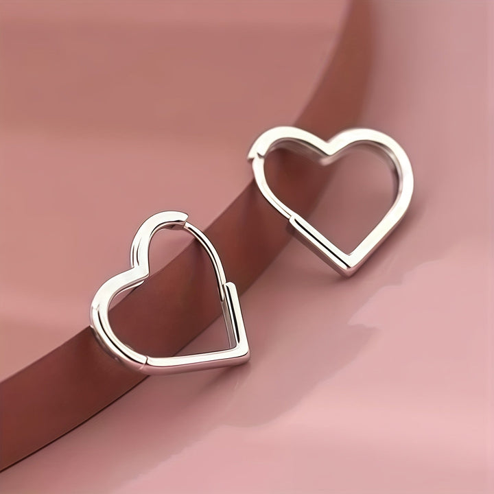 Cœur d'Or™ | Gold-Plated Steel Earrings