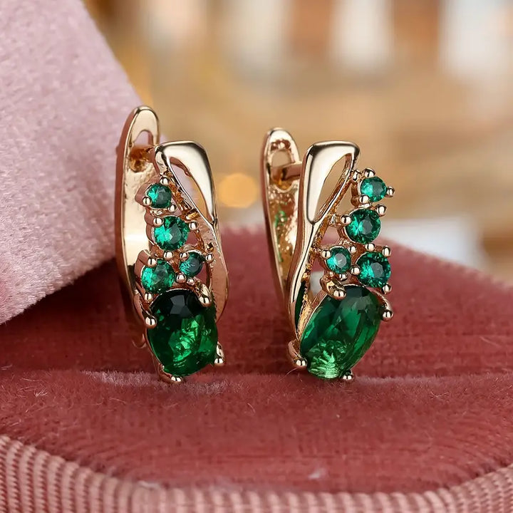 Moressin Earrings from Thessaly | Gold