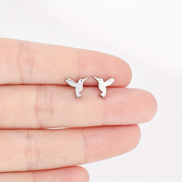 Colibri™ | Stainless Steel Earrings, Sleek Style