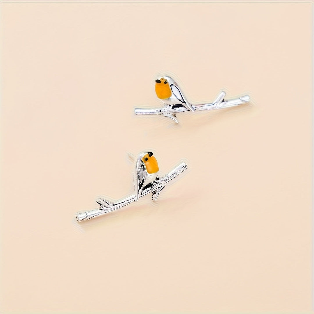Cartoon Bird Animal Earrings