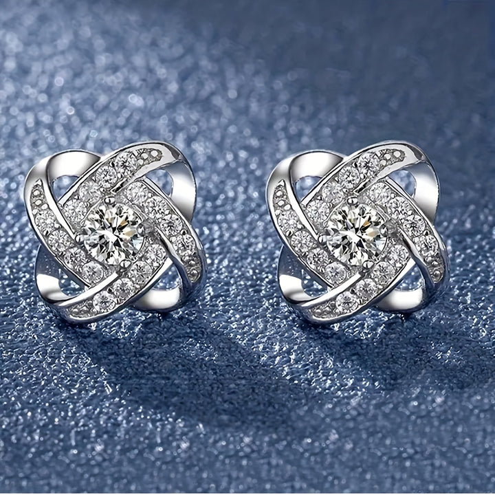 Clover™ Earrings | Elegant earrings in purple