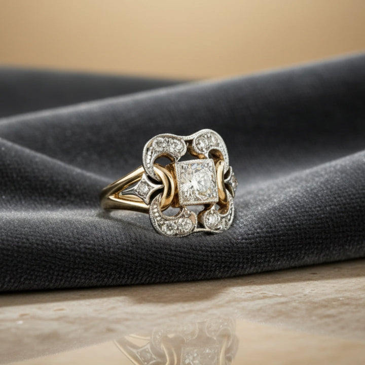 Vintage Zirconium Ring