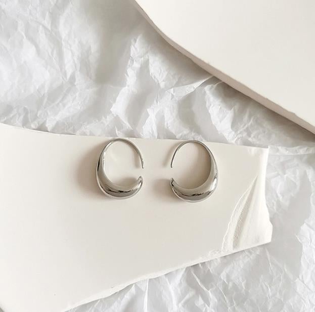 Elegant Silver and Gold Earrings