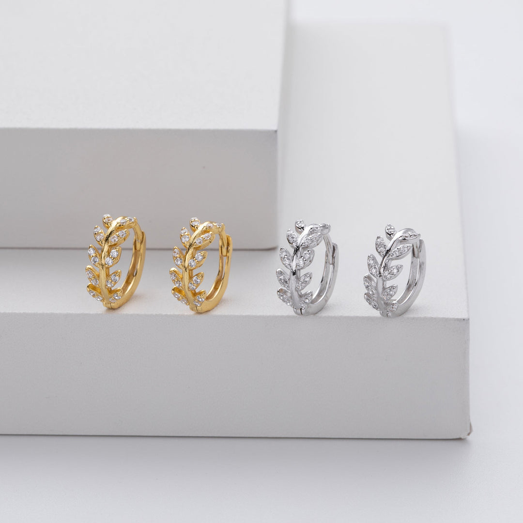 Silver Hoops: Elegant Earrings