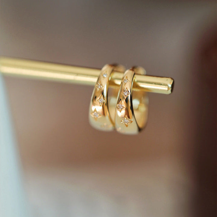 Elegance™ Earrings | Gold and Silver, Timeless Luxury