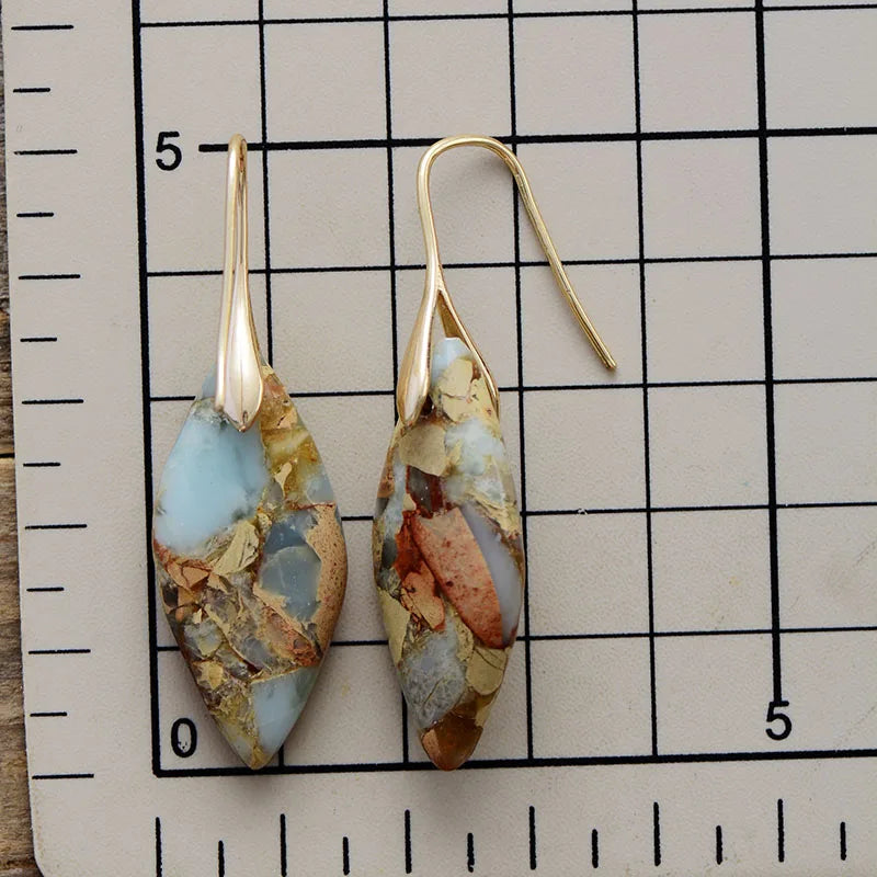 Drop Earrings™ | Elegance in Natural Stone