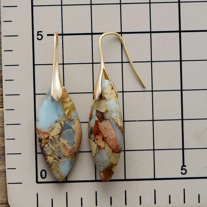 Drop Earrings™ | Elegance in Natural Stone