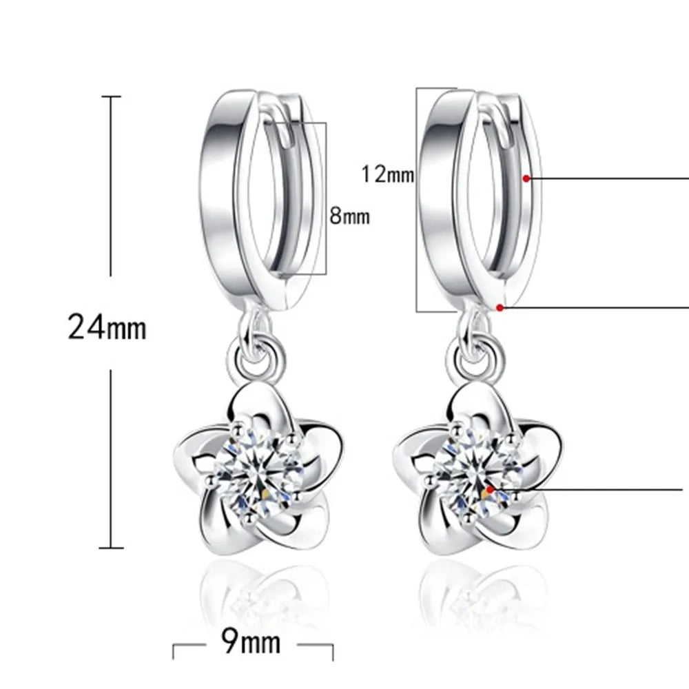 Earrings™ | Sterling Silver, Refined Zircons