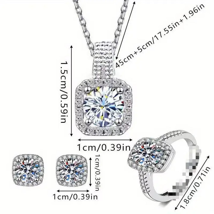 Ensemble Cube™ | 3 timeless elegance jewelry pieces