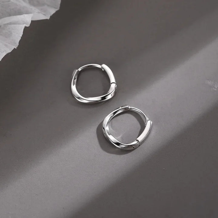 Eclat™ Earrings | Sterling Silver, Refined Elegance