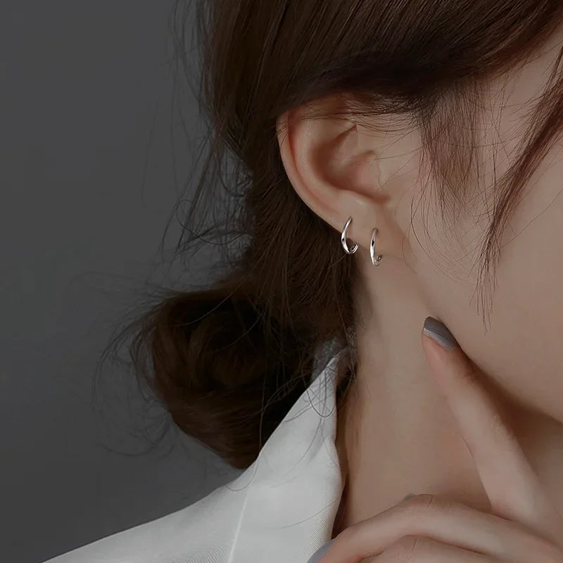 Eclat™ Earrings | Sterling Silver, Refined Elegance