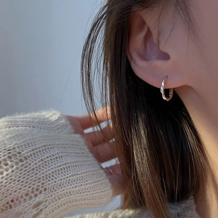 Eclat™ Earrings | Sterling Silver, Refined Elegance