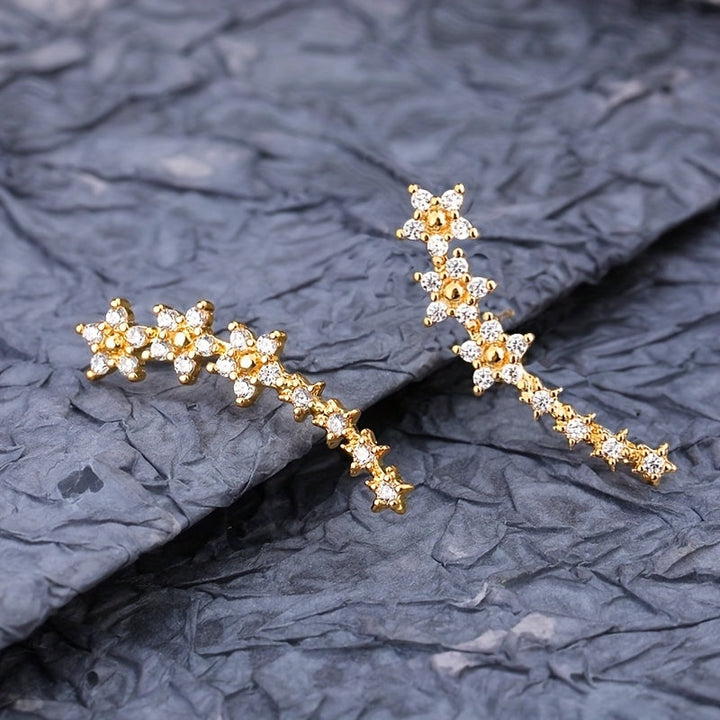 Floral Hoops™ | Timeless Elegance in Gold