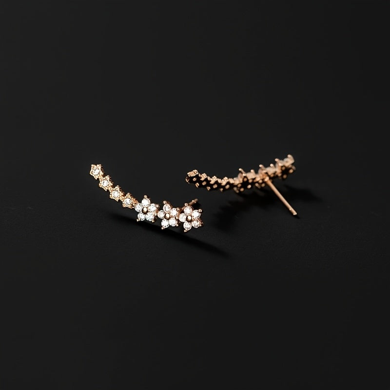 Floral Hoops™ | Timeless Elegance in Gold