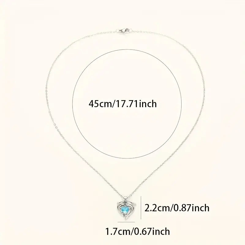 Oceanheart Twin Necklace