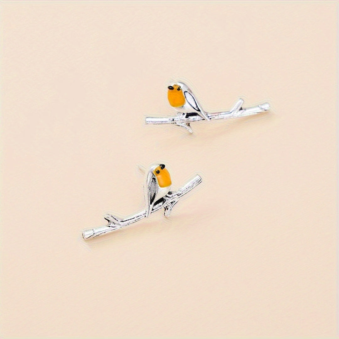 Cartoon Bird Animal Earrings