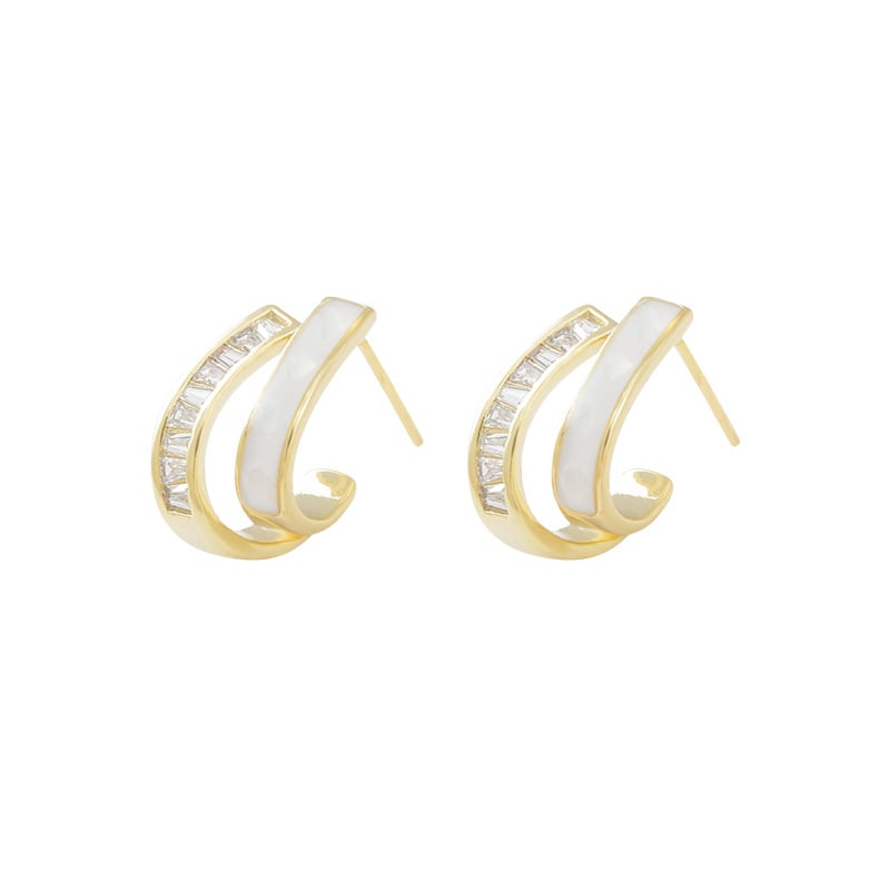 Elegant Hoops™ | Precious Material Earrings