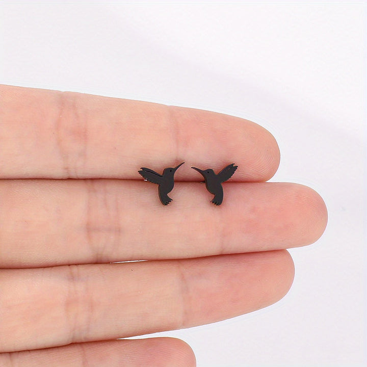 Colibri™ | Stainless Steel Earrings, Sleek Style