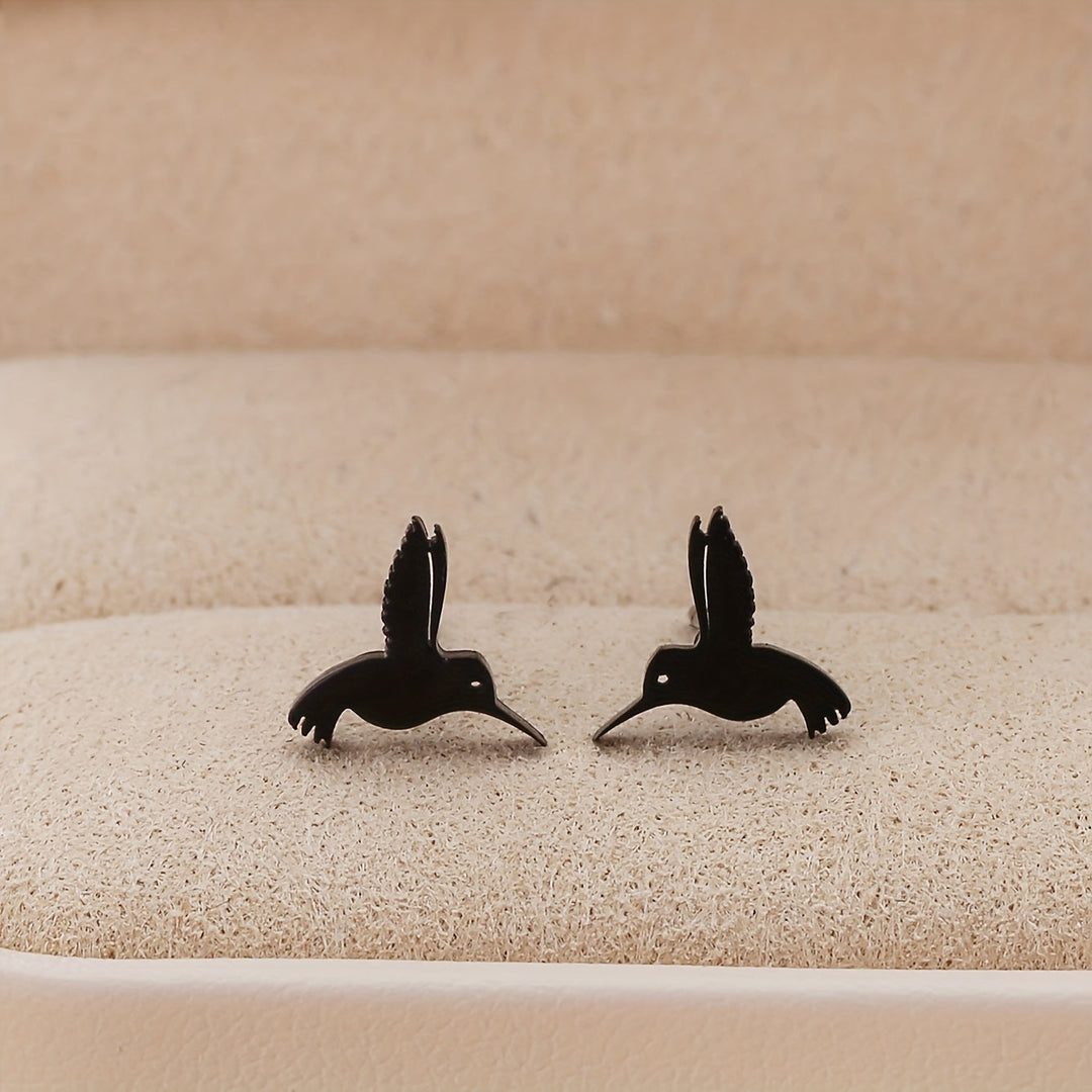 Colibri™ | Stainless Steel Earrings, Sleek Style