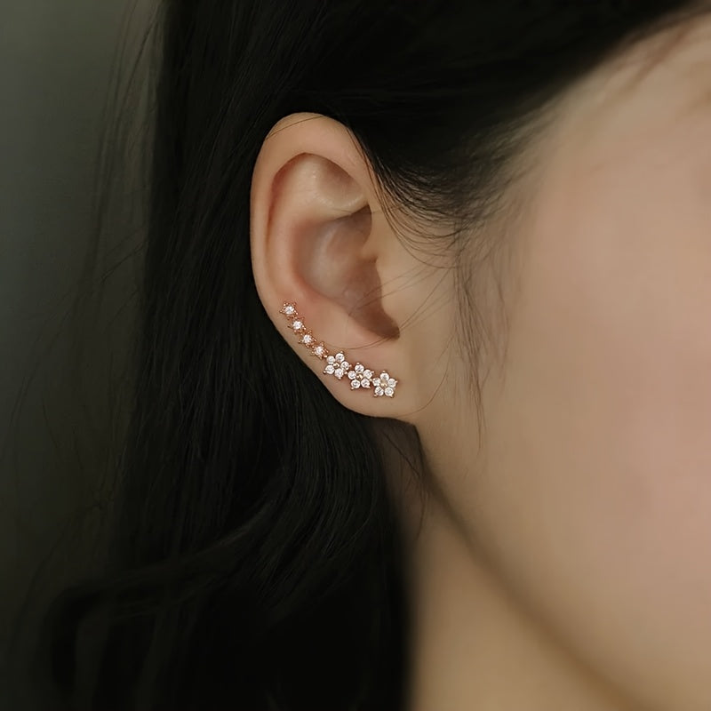 Floral Hoops™ | Timeless Elegance in Gold