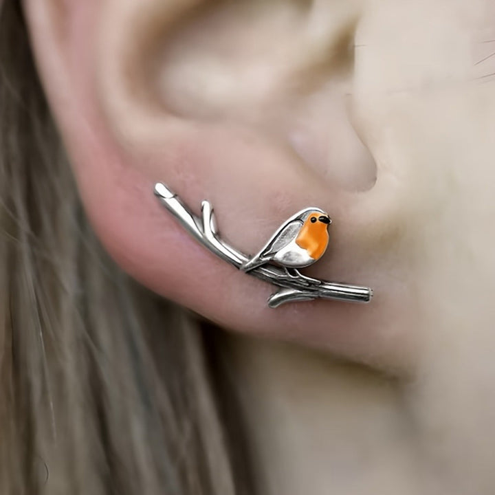 Cartoon Bird Animal Earrings