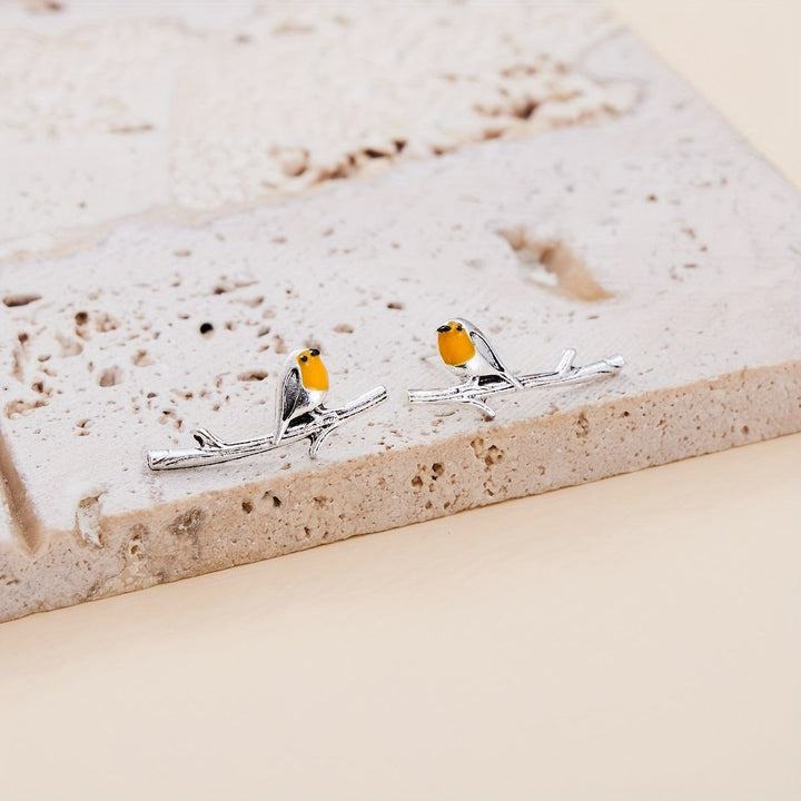 Cartoon Bird Animal Earrings