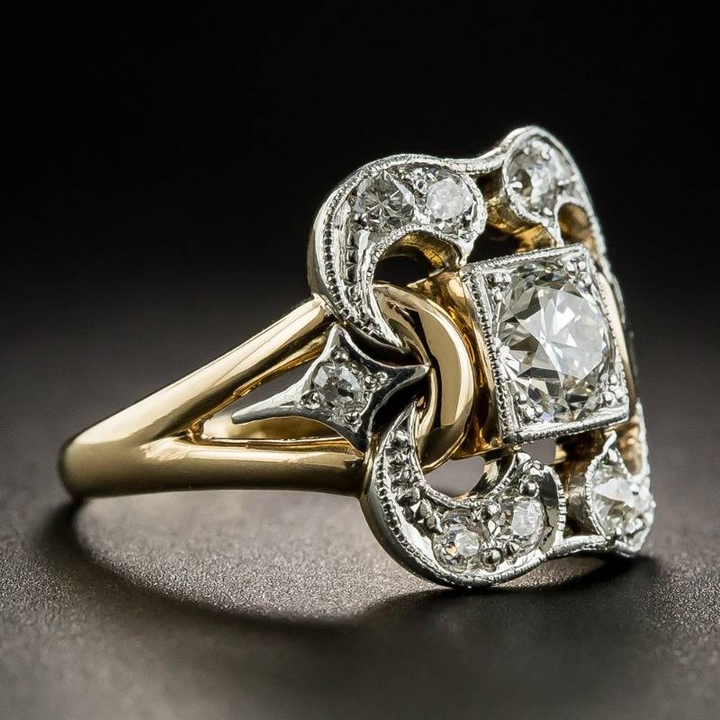 Vintage Zirconium Ring