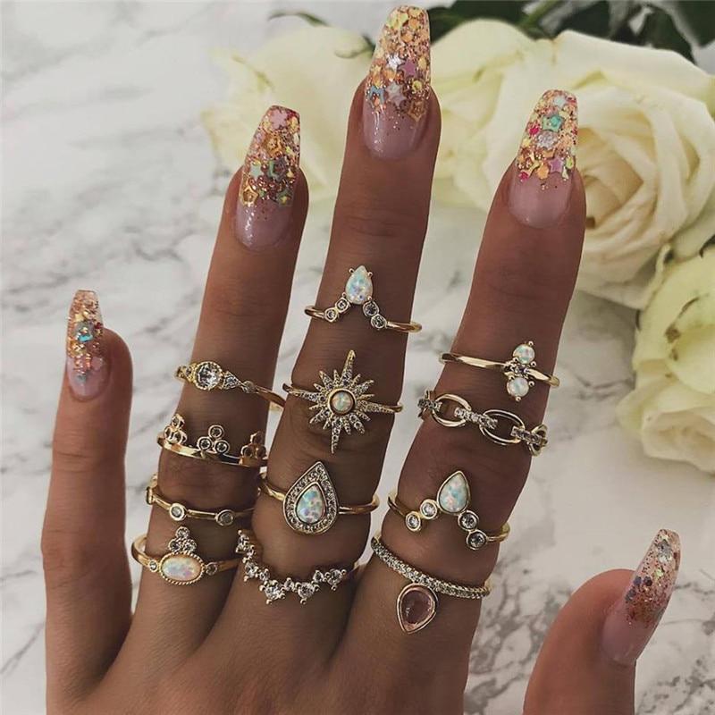 Premium Unique Pack of 8 to 12 Rings