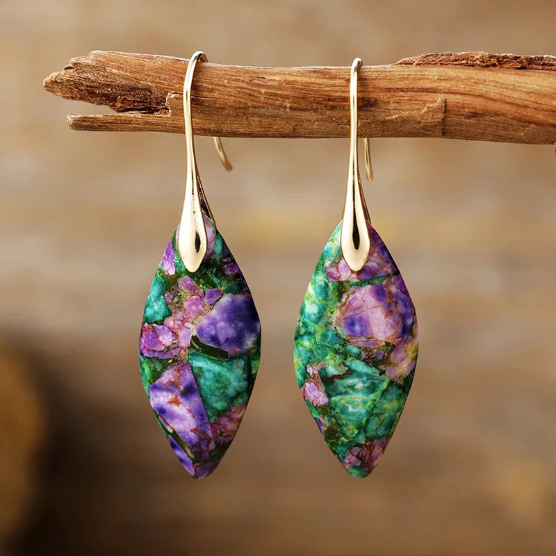 Drop Earrings™ | Elegance in Natural Stone